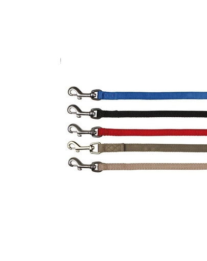 TRIXIE Vodítko premium (m-l) 1.0m/20mm hnědé