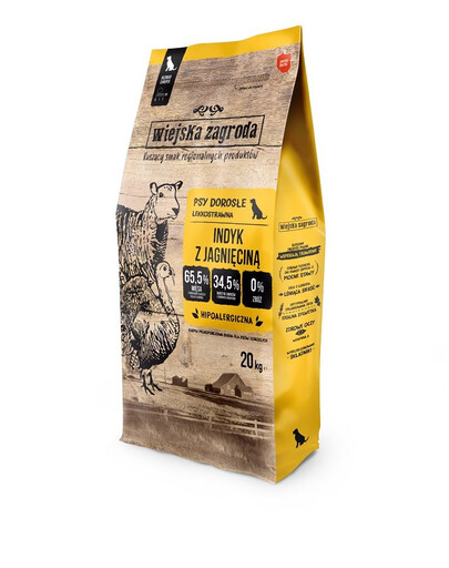 WIEJSKA ZAGRODA Krůtí & křupavé jehněčí M 20kg