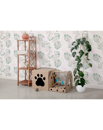 CARTON+ PETS Interaktivní hračka se škrabadlem Fun Park Ball