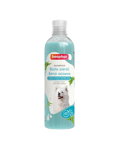 Levně BEAPHAR Shampoo White Dod 250 ml pro bílé vlasy pro psy