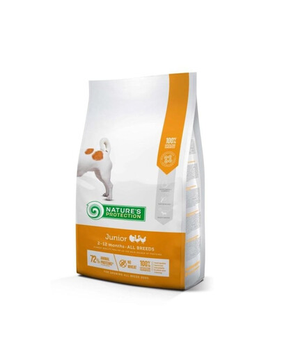 NATURES PROTECTION Junior Poultry All Breed Dog 2 kg