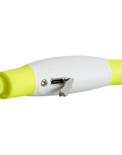 TRIXIE USB svítící obojek L–XL zelený