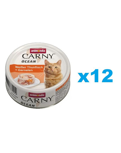 ANIMONDA Carny ocean tuňák a krevety 12x80g
