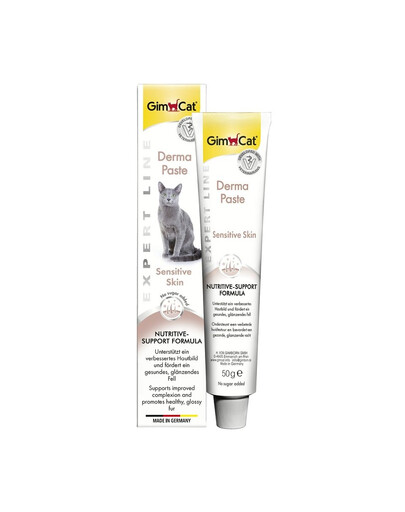 GIMCAT Expert Line Derma Paste 50 g pasta pro zdraví kůže koček