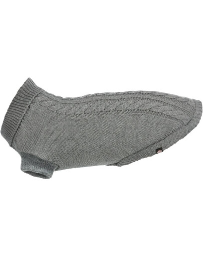 TRIXIE Kenton svetr pro psy L 55 cm šedý