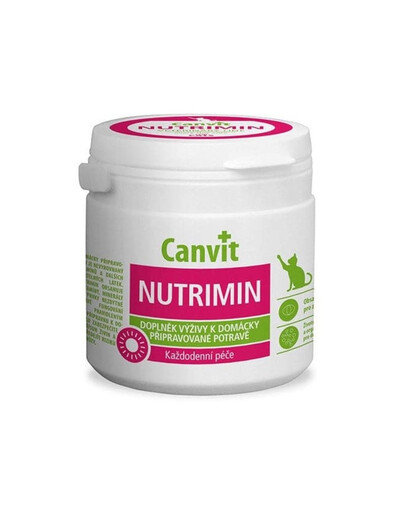 CANVIT Cat Nutrimin 150 g doplněk stravy pro vyváženou výživu
