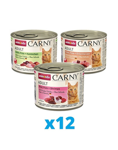 ANIMONDA Carny mix 36 x 200 g