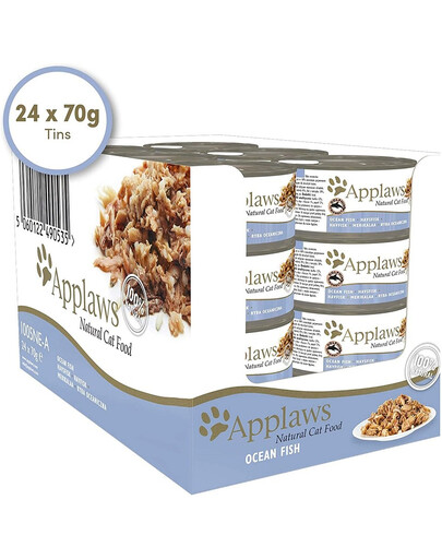 APPLAWS Cat Tin Ocean Fish 24x70g oceánské ryby