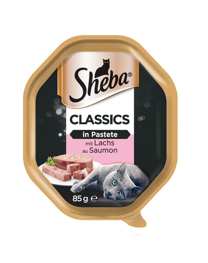 SHEBA Classics losos 85g*22