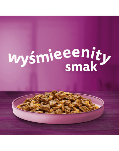 WHISKAS Junior 52x85g Vlhké krmivo pro koťata v želé s drůbežím masem: kuřecí maso, krůtí maso