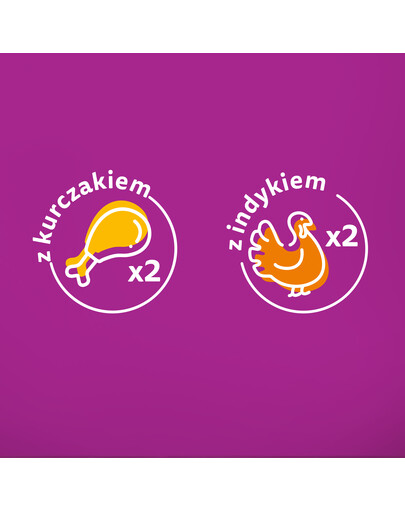 WHISKAS Junior 52x85g Vlhké krmivo pro koťata v želé s drůbežím masem: kuřecí maso, krůtí maso