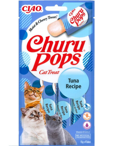 INABA Churu Pops Tuna 4x15g s tuňákem