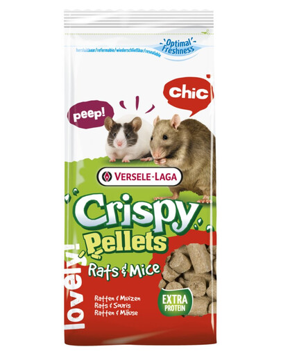 VERSELE-LAGA Crispy pelety pro potkany a myši 1 kg