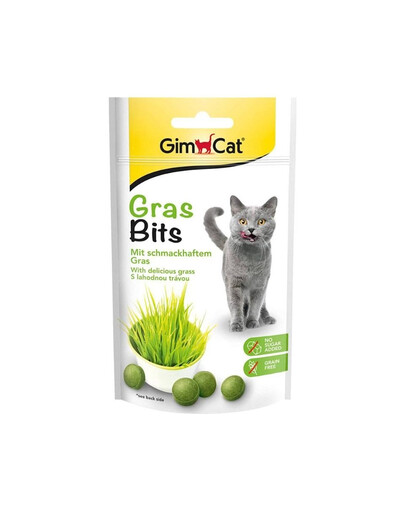 GIMCAT Tasty Tabs GrassBits 40 g
