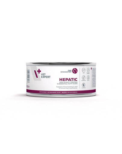 VET EXPERT Veterinary Diet Cat Hepatic dietní krmivo pro dospělé kočky 100 g