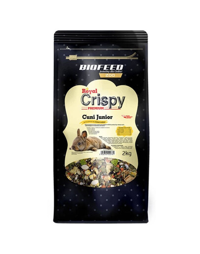 BIOFEED Royal Crispy krmivo pro mladé králíky 2 kg
