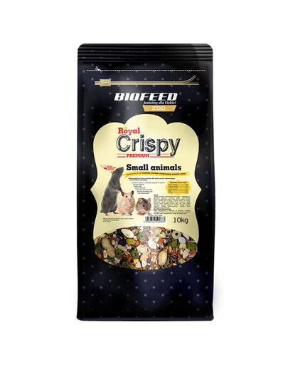 BIOFEED Royal Crispy krmivo pro malé hlodavce 10 kg
