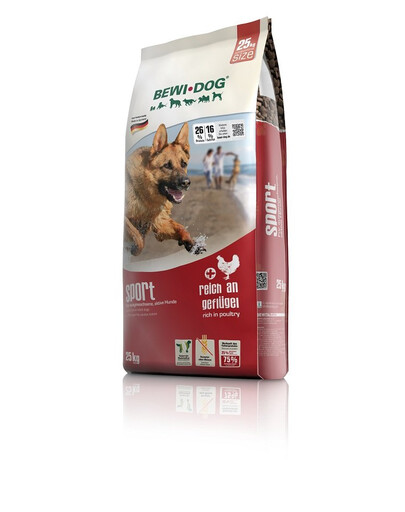 BEWI DOG Sport 12,5 kg krmivo pro aktivní psy