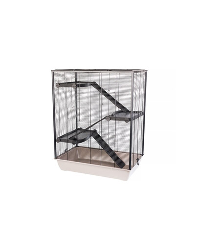 INTERZOO Diego + PL Klec pro hlodavce 78 cm Mocca