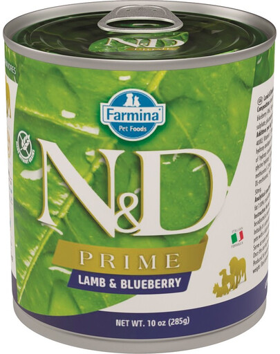 N&D Dog Prime Adult Lamb & Blueberry 285g