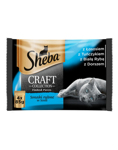 SHEBA Craft Collection Rybí výběr 52 x 85 g