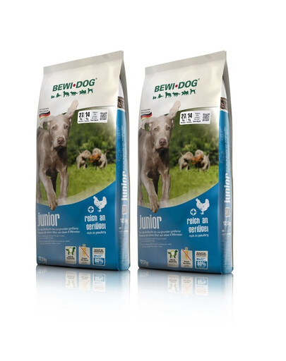 BEWI DOG Junior 2 x 12,5 kg