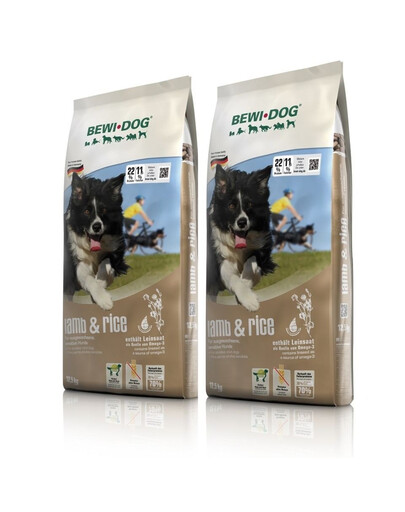 BEWI DOG Lamb & Rice 2 x 12,5 kg
