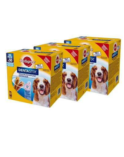 PEDIGREE Dentastix střední rasy 24 x180 g