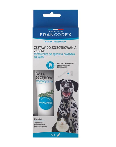 FRANCODEX Dental Kit zubní kartáček + pasta 70g