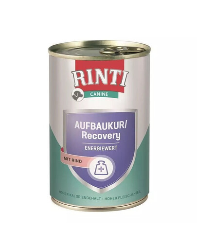 RINTI Canine Recovery Beef 400g