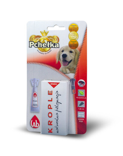 PCHELKA Bio kapky pro psa nad 15 kg 1.8 ml x1