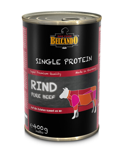 BELCANDO Single Protein 6 x 400 g monoproteinové krmivo pro psy