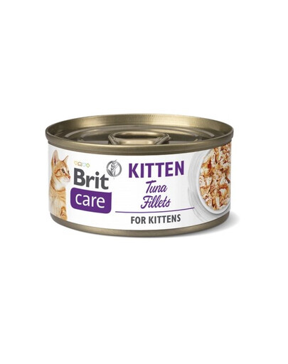 BRIT CARE Cat Kitten Tuna 24 x 70 g
