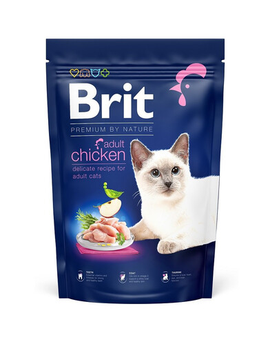 BRIT Premium by Nature Cat Adult Chicken 800 g
