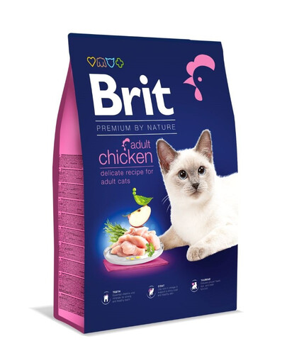 BRIT Premium by Nature Cat Adult Chicken 8 kg