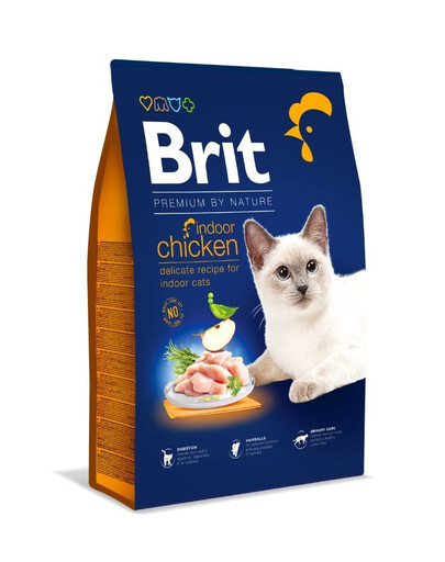 BRIT Premium Cat by Nature Indoor Chicken 8 kg