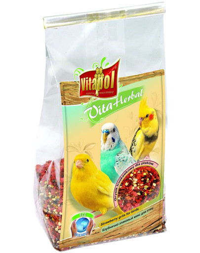 VITAPOL Krupice jahodová pro ptáky 200 g