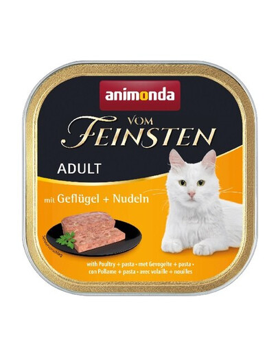 ANIMONDA Cat adult drůbeží a těstoviny 100g