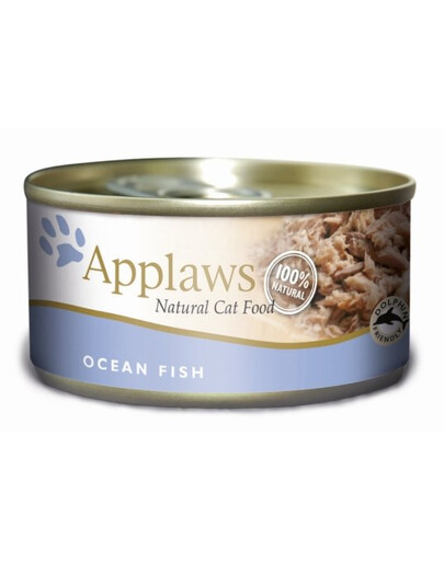 APPLAWS Cat Adult Ocean Fish Mořské ryby ve vývaru 72x156 g