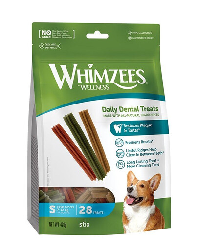 WHIMZEES dentální pamlsky Stix S 28 ks