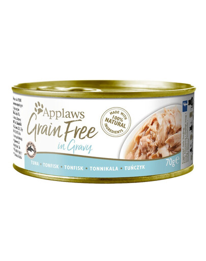 APPLAWS Cat Adult Grain Free in Gravy Tuna 24x70 g