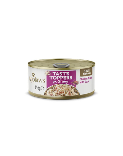 APPLAWS Dog Tin Chicken with Duck in Gravy 72x156g