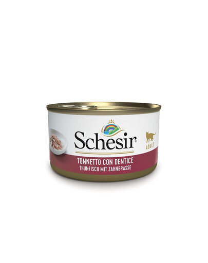 SCHESIR Mořské speciality Tuňák s klobásou 85 g