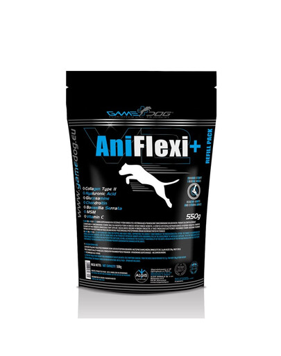 GAME DOG AniFlexi+ V2 Refill pack kloubní přípravek pro psy 550 g