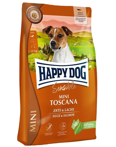 HAPPY DOG Sensible Mini Toscana 4kg