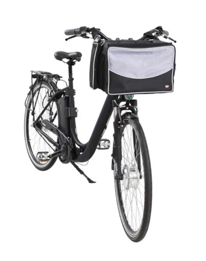TRIXIE Front-Box transportní košík na řidítka, 41 x 26 x 26 cm, šedá