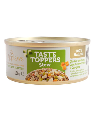 APPLAWS Taste Toppers Stew Kuře, jehněčí a mrkev 156 g