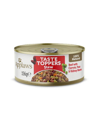 APPLAWS Taste Toppers Stew Hovězí, mrkev a hrášek 156 g