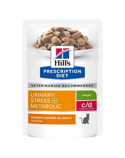 HILL'S PRESCRIPTION DIET c/d Multicare Stress + Metabolic kuřecí 12x85 g