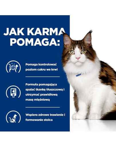 HILL'S PRESCRIPTION DIET Feline w/d Multi-Benefit s kuřecím masem 12x85 g v sáčcích